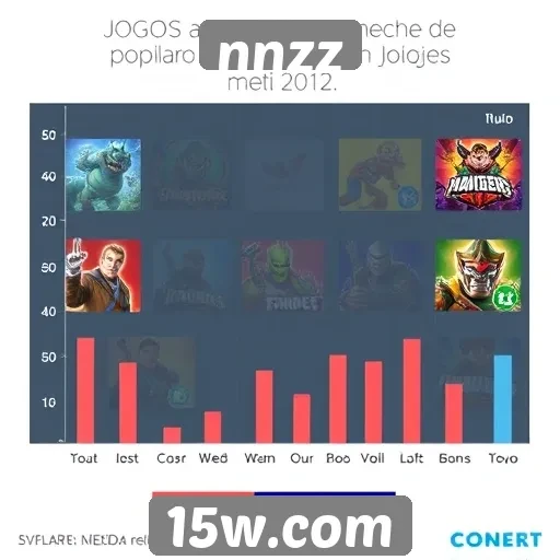 Estudo sobre a popularidade de jogos no nnzz