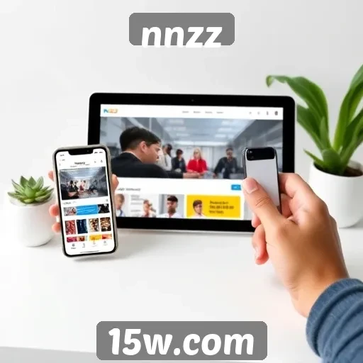 Avaliação de desempenho do site nnzz em dispositivos móveis